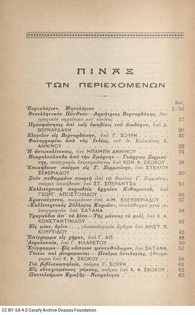 18 x 12 εκ. 2 σ. χ.α. + 400 σ. + 2 σ. χ.α. + 1 ένθετο, όπου στο φ. 1 κτητορική σφραγίδ